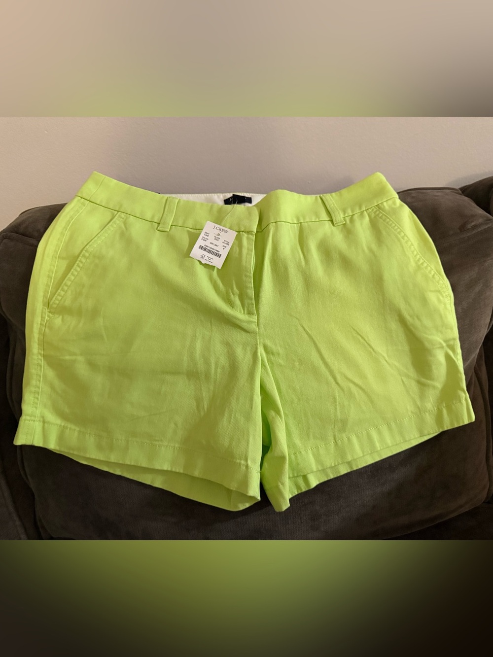 J. Crew Factory Bright Lime Women’s Shorts